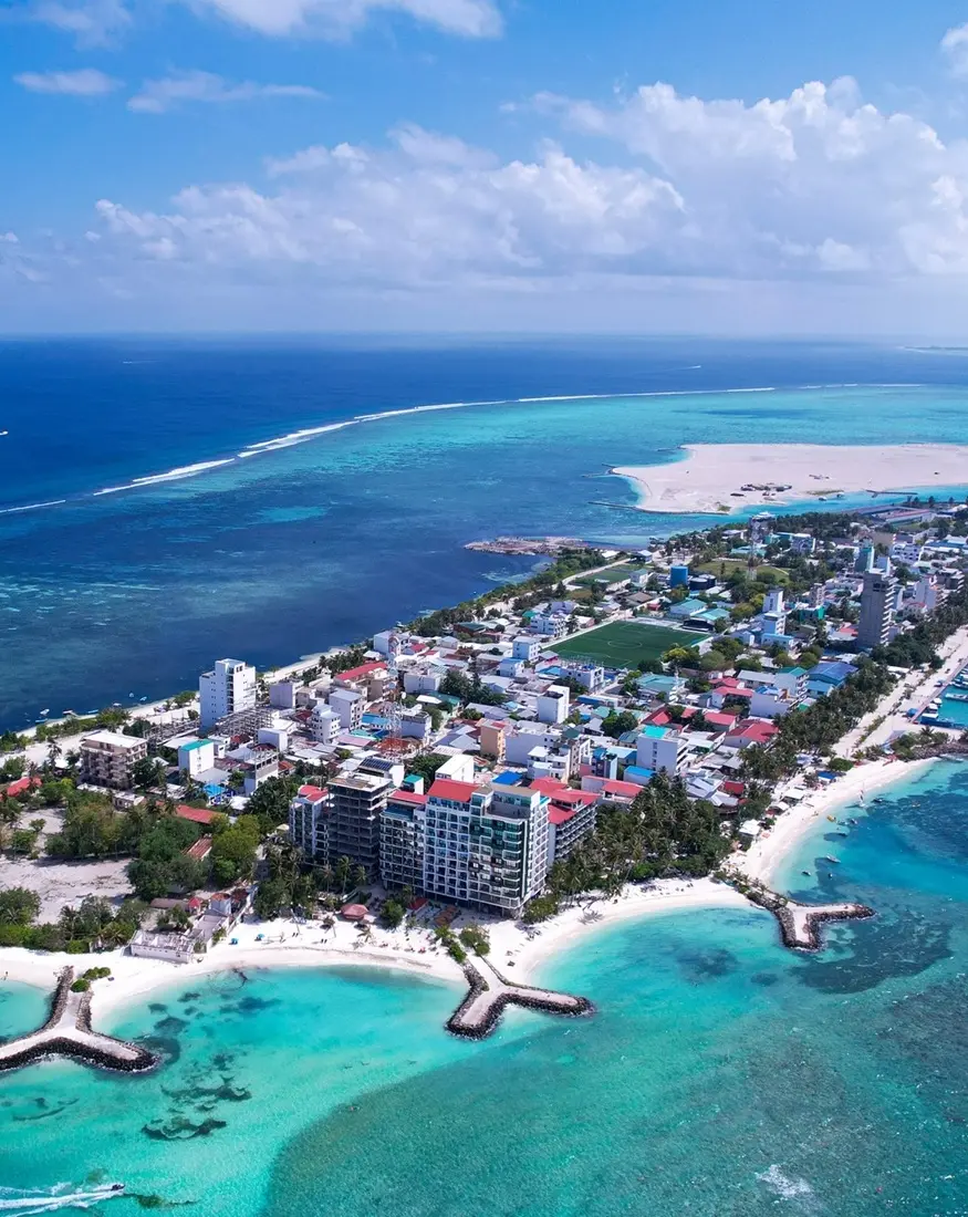 Maafushi Aérea Drone